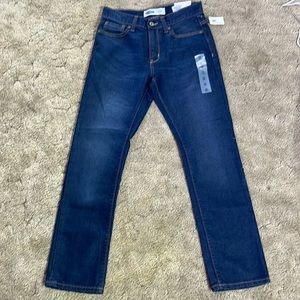 BNWT Old Navy boys skinny jeans with adjustable waist size 12